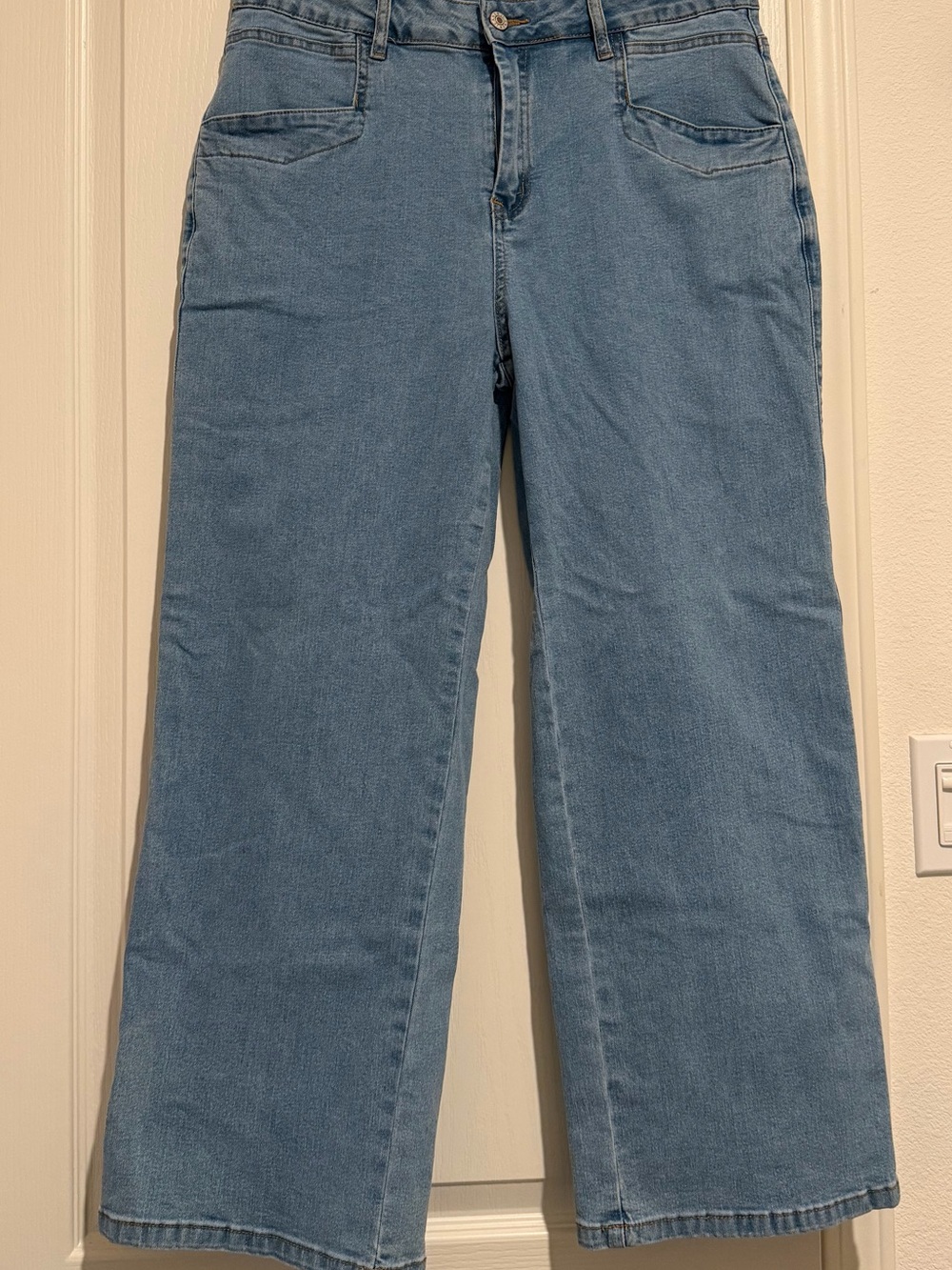 Sidefeel Wide-Leg Light Blue Women’s Jeans